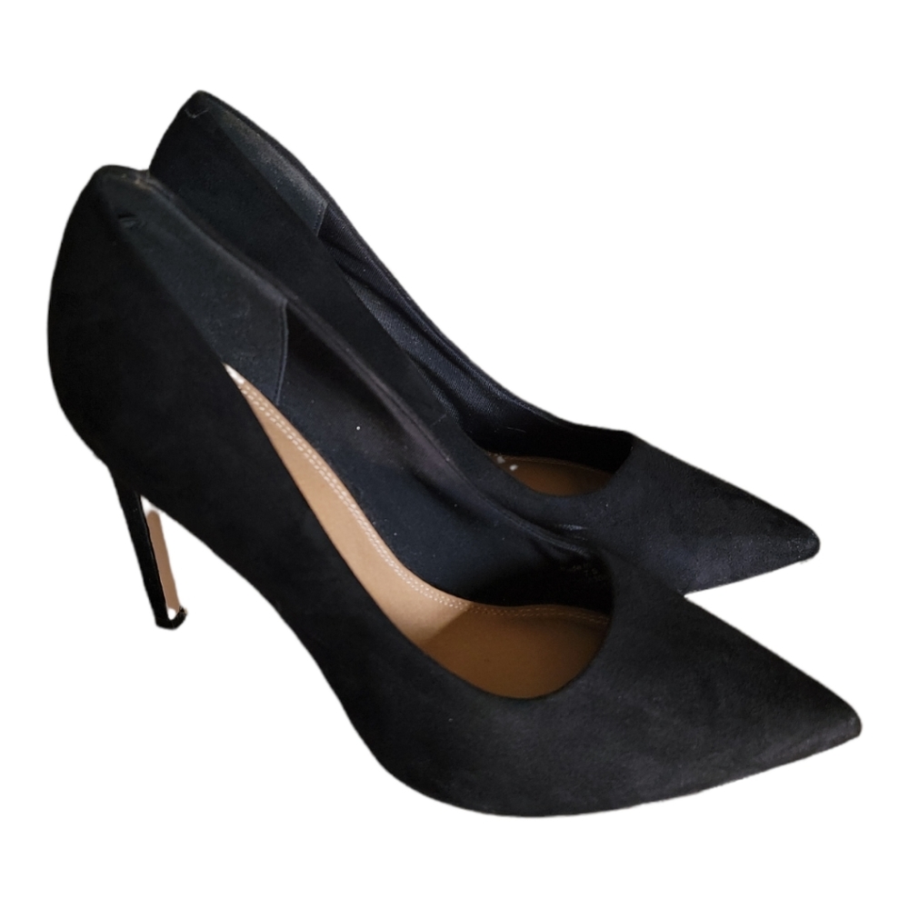 Asos Suede Pointed Toe Pumps Size 7.5